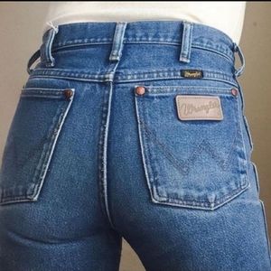 Vintage 90s Wrangler High Waist Straight Leg Jeans Size 32